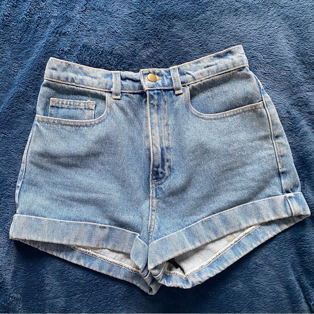 AMERICAN APPAREL Denim Shorts
